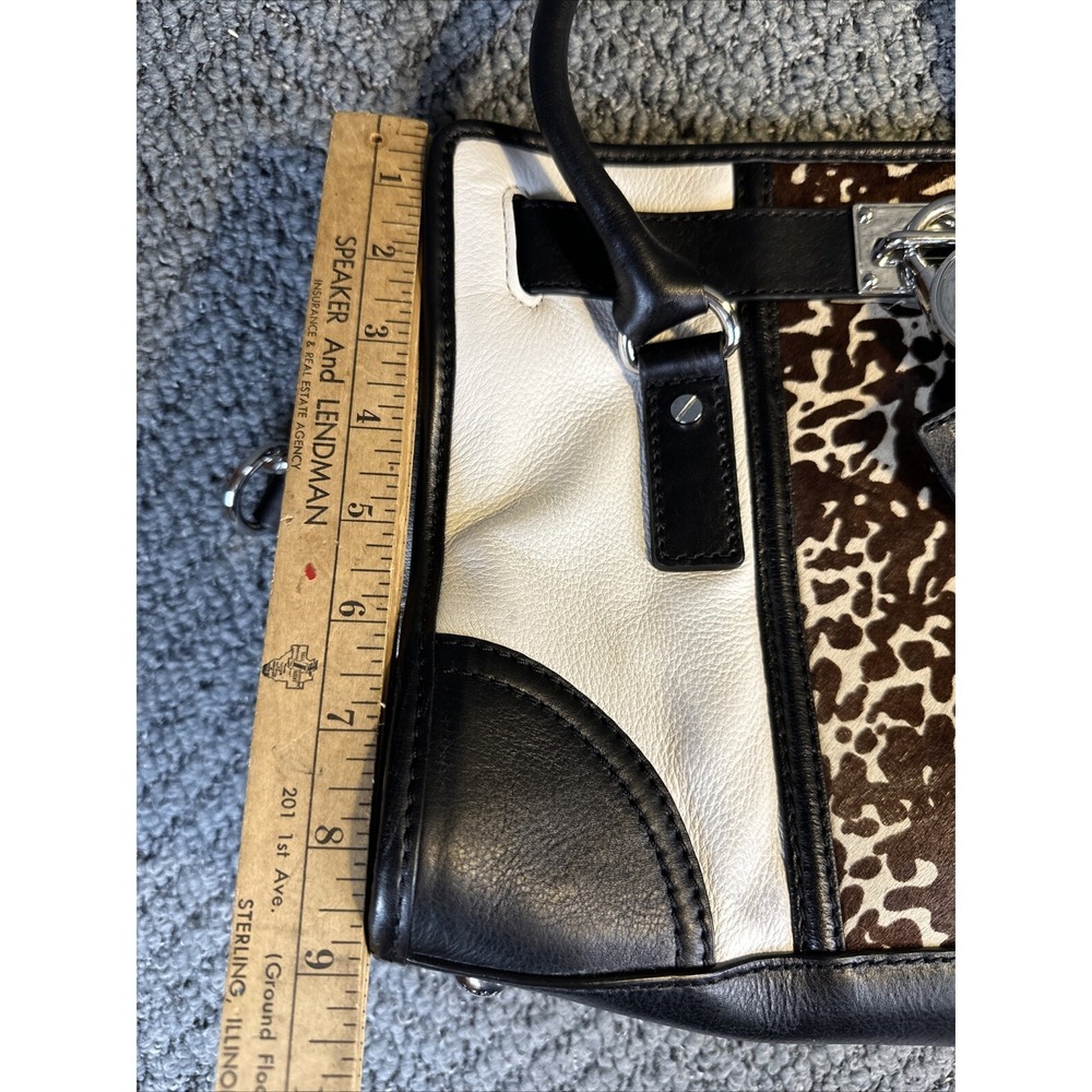 Michael Kors Hamilton Cowhide Leather Handbag Purse READ - Picture 15 of 15